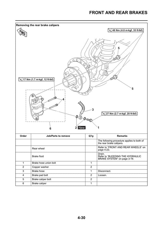 2016-2018 Yamaha Wolverine 700 YX70 YXE700 SxS Service Manual