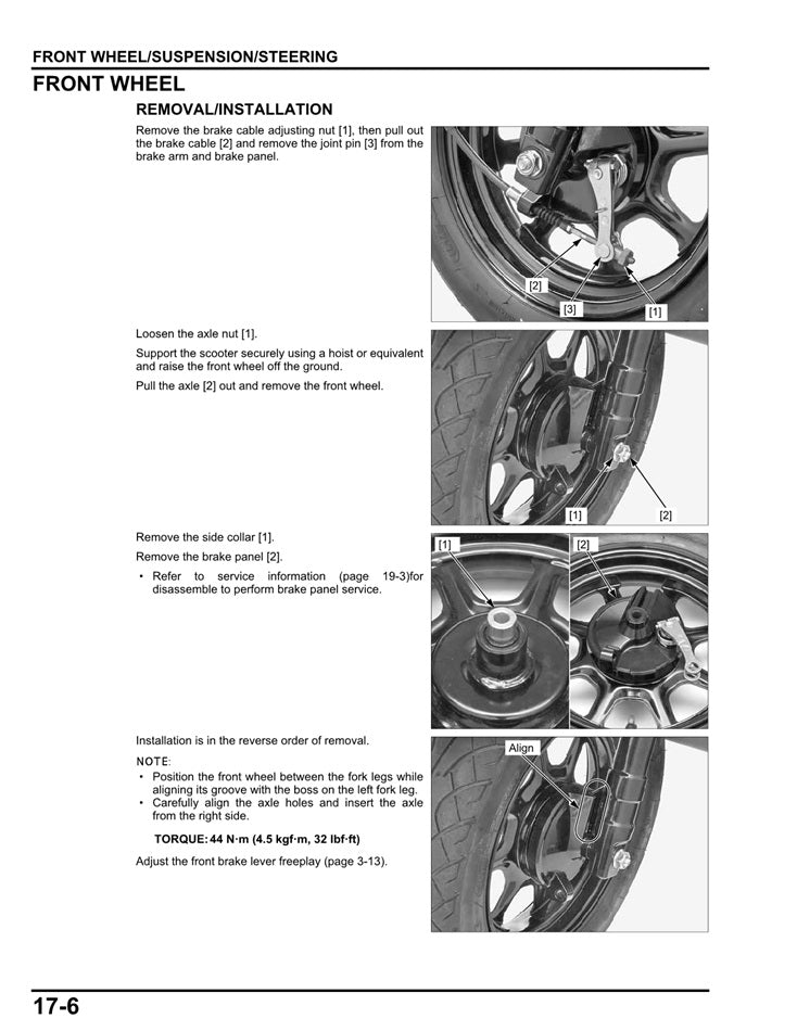 2016-2023 Honda NCH50 NCW50 Metropolitan Scooter Service Manual