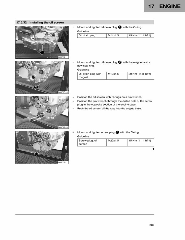 2016 Husqvarna FC 350 FC350 Service Manual