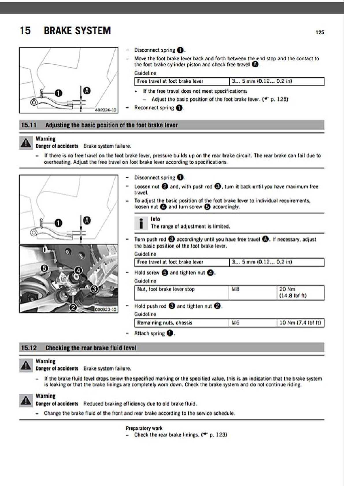 2016 KTM 125 SX 125SX Service Manual
