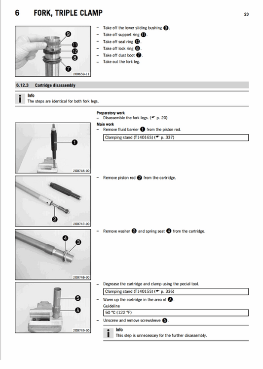 2016 KTM 250 EXCF EXC-F Service Manual