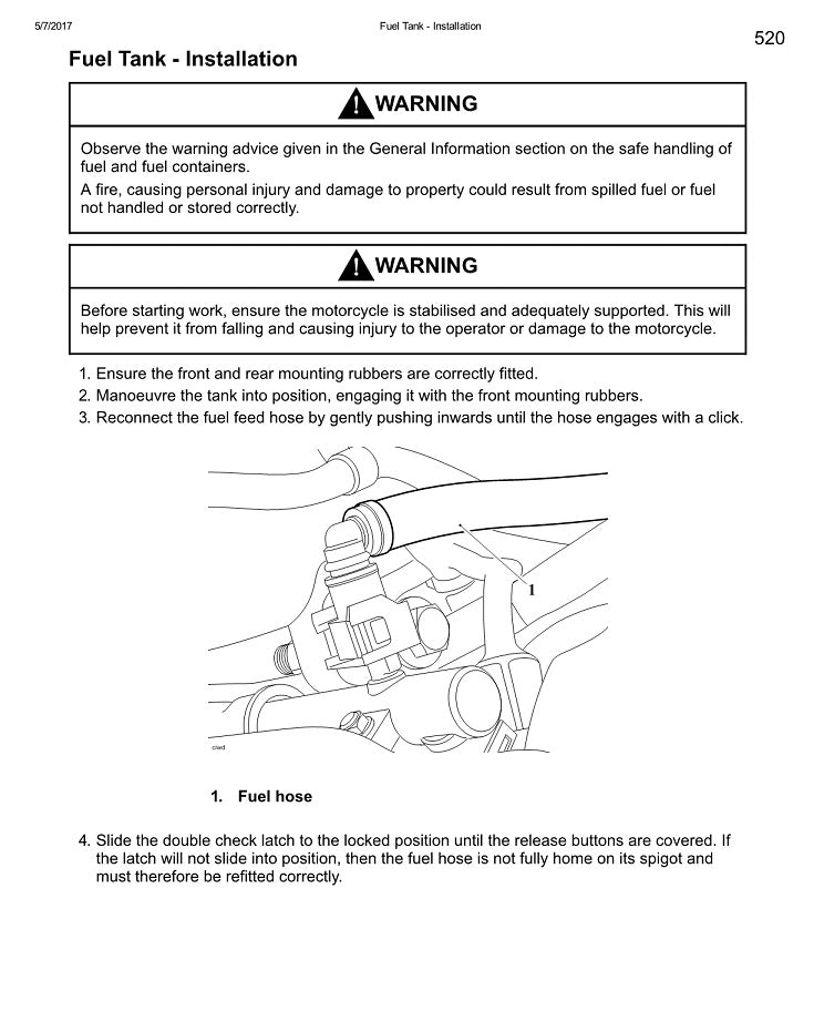 2016-2023 Triumph Thruxton R 1200 T120 Service Manual