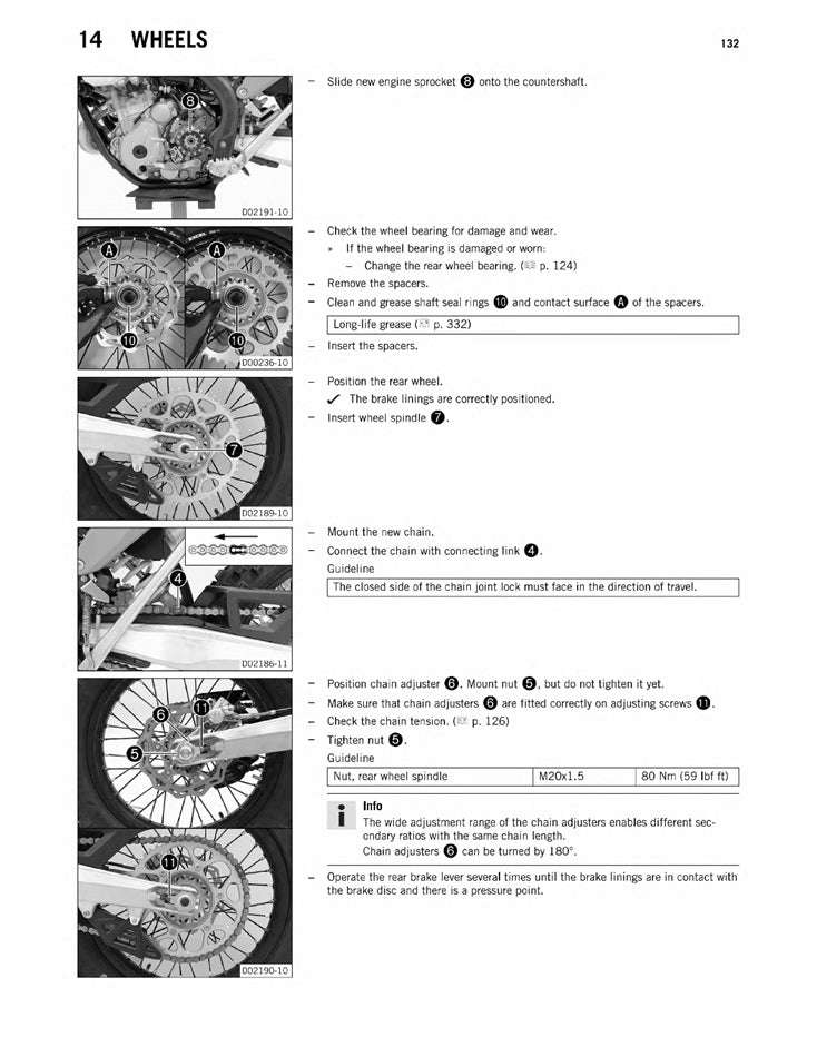 2017-2018 KTM 350 EXCF EXC-F Service Manual