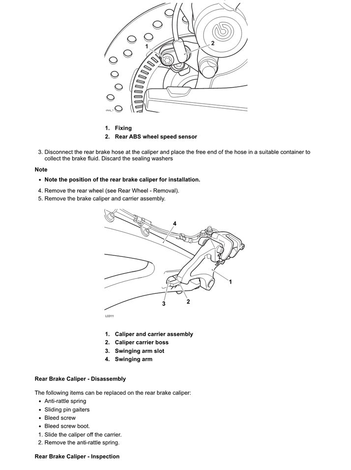 2017-2019 Triumph Street Triple RS 765 Service Manual