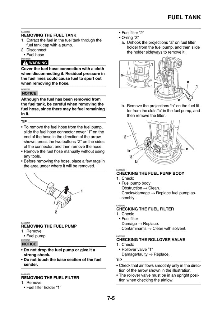 2017-2020 Yamaha Evolis 300 Scooter Service Manual