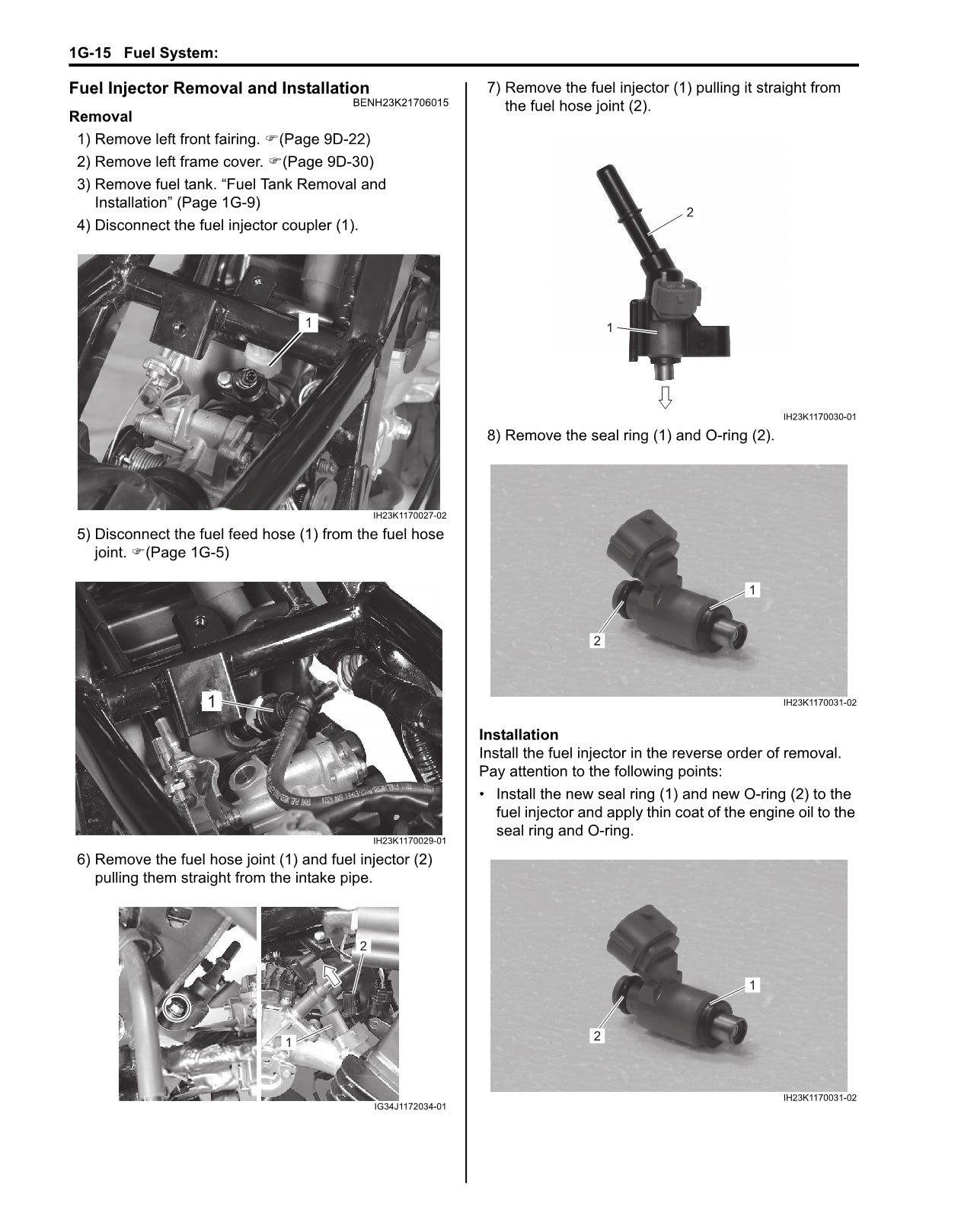 2017on Suzuki GSXR150 GSX-R150 GSX-R 150 Service Manual