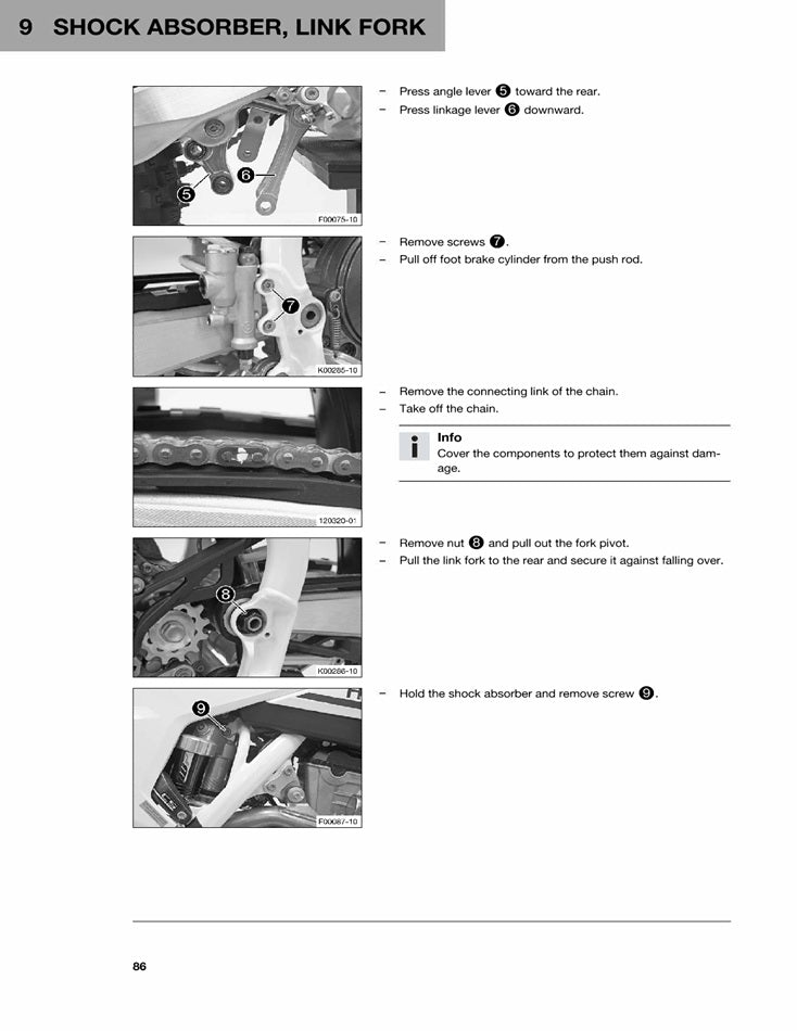 2017 Husqvarna FX 350 FX350 Service Manual