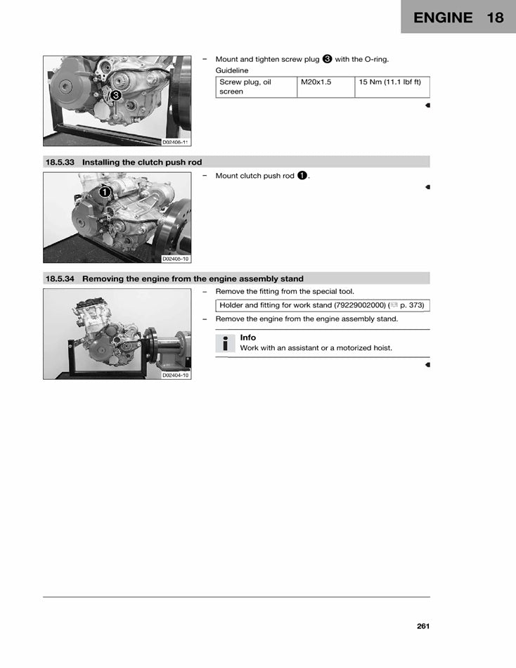 2017 Husqvarna FE 350 FE350 Service Manual