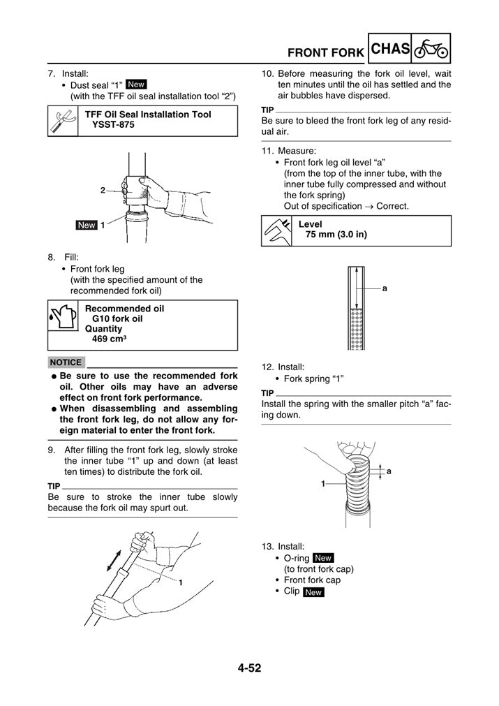 2017on Yamaha FZ-25 FZ25 FZN250 Fazer 25 Service Manual