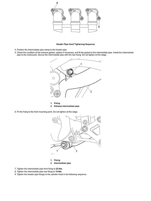 2018-2020 Triumph Speed Triple RS 1050 Service Manual