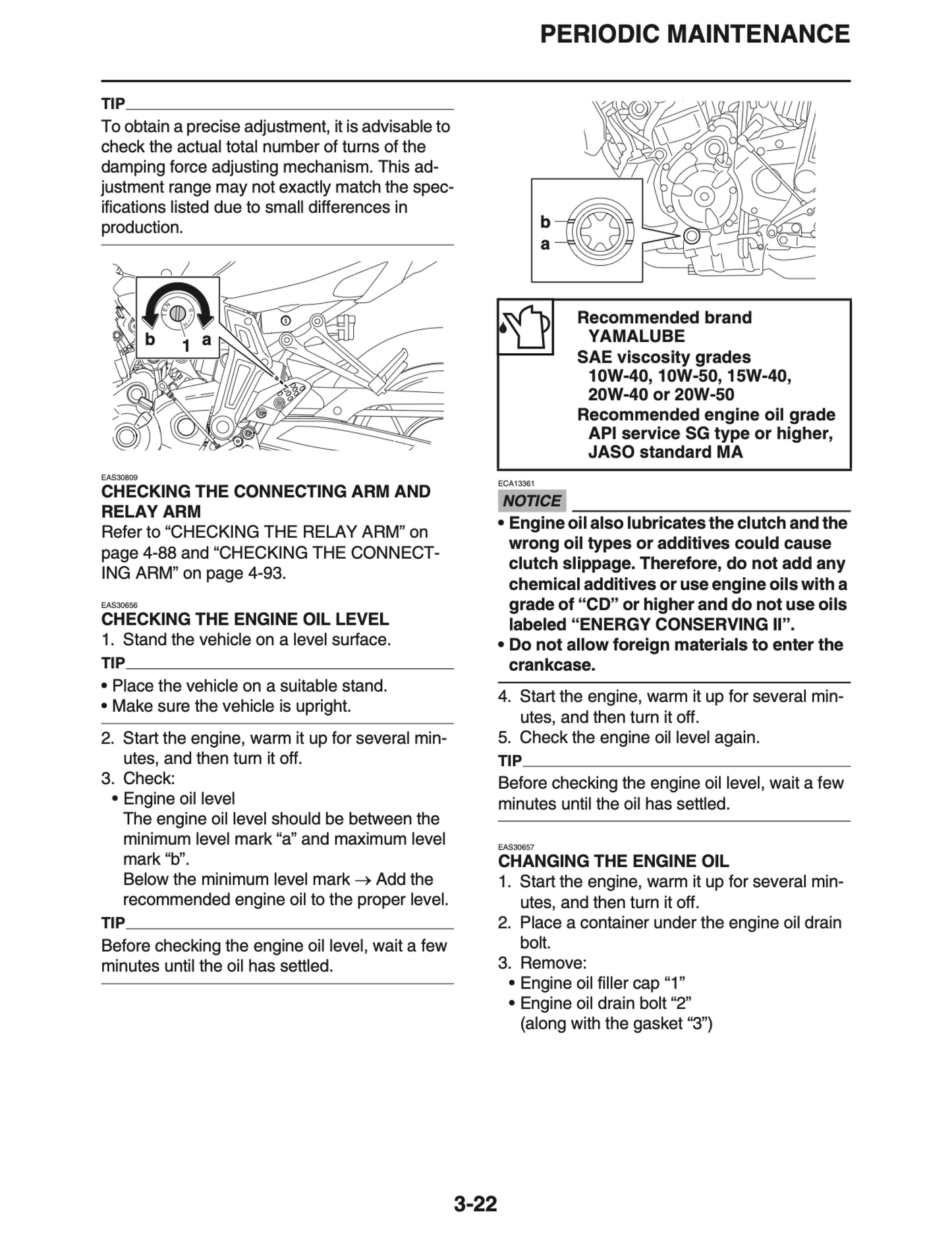 2018-2020 Yamaha MT07 MT-07 FZ07 FZ-07 Service Manual