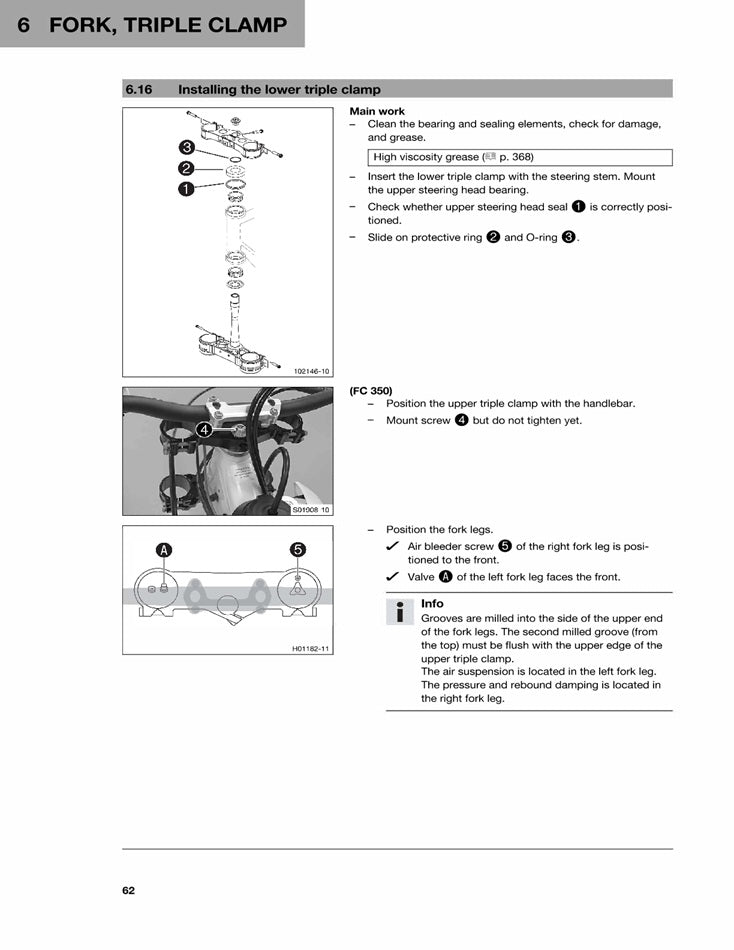2018 Husqvarna FX 350 FX350 Service Manual
