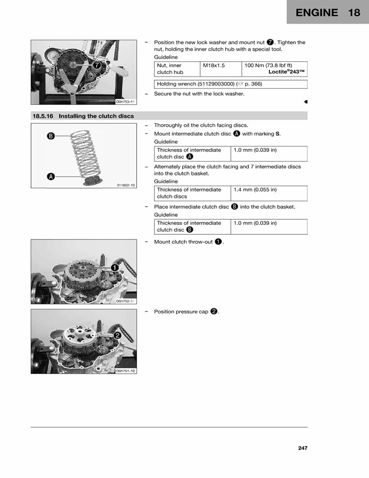 2018 Husqvarna FE 350 FE350 Service Manual
