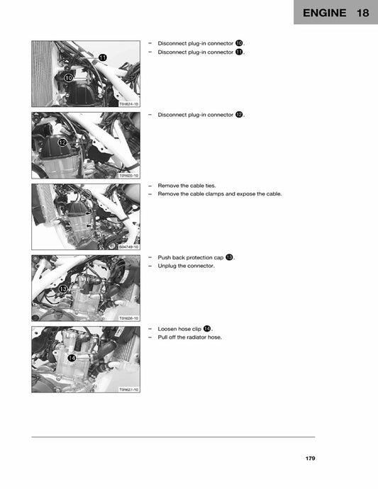 2018 Husqvarna FE 450 FE450 Service Manual