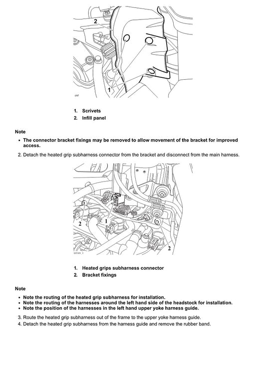 2018-2023 Triumph Tiger Explorer XC XCX 1200 Service Manual