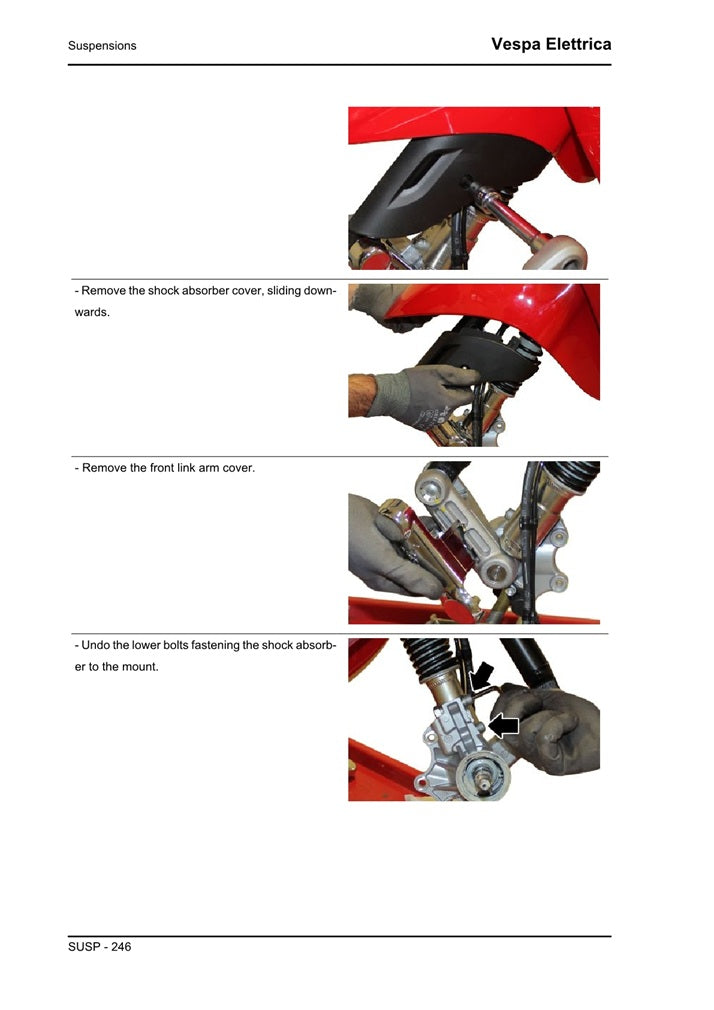 2006-2012 Aprilia SportCity One 125 Manual de servicio de scooter