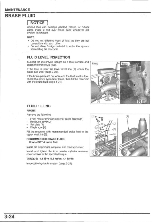 2019-2026 Honda CRF 450L CRF450L Service Manual