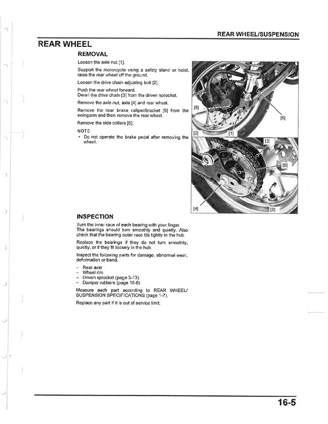 2018-2021 Honda Monkey 125 Service Manual