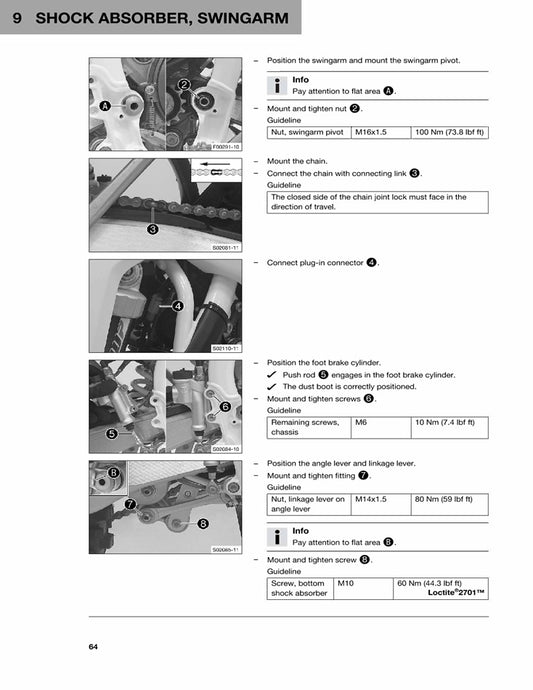 2019 Husqvarna FE 350 FE350 Service Manual