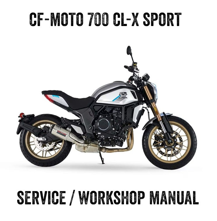 2023-2024 CFMoto 700CL-X 700 CL-X HERITAGE Service Manual