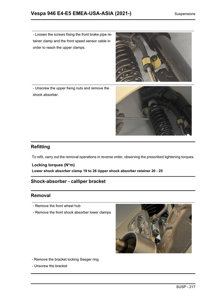 2021on Vespa 946 Euro5 Scooter Service Manual