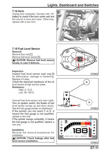 2022-2023 CFMoto 650NK 650 NK Service Manual