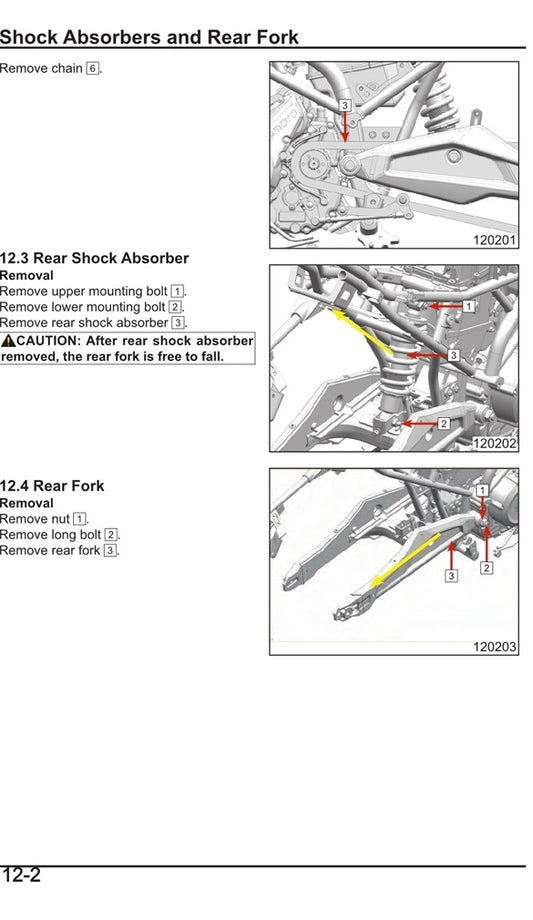 2022-2023 CFMoto 300SS 300 SS Service Manual