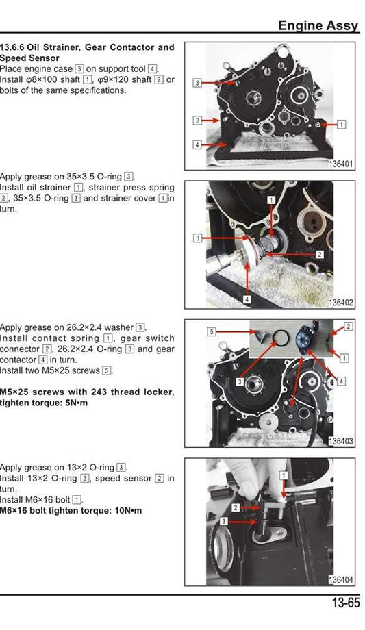 2019-2023 CFMoto 300SS 300 SS Service Manual