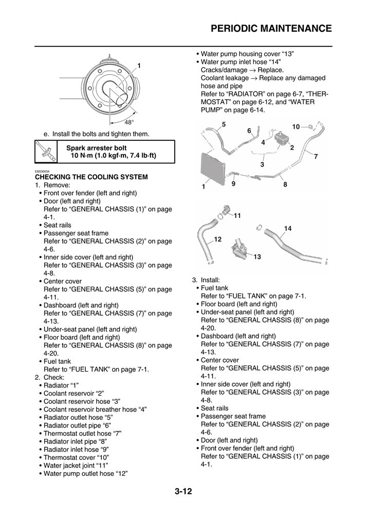 2022-2024 Yamaha Wolverine RMAX4 Sport SxS Service Manual
