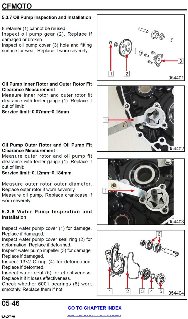 2022 Onwards CFMoto 300NK 300 NK Service Manual