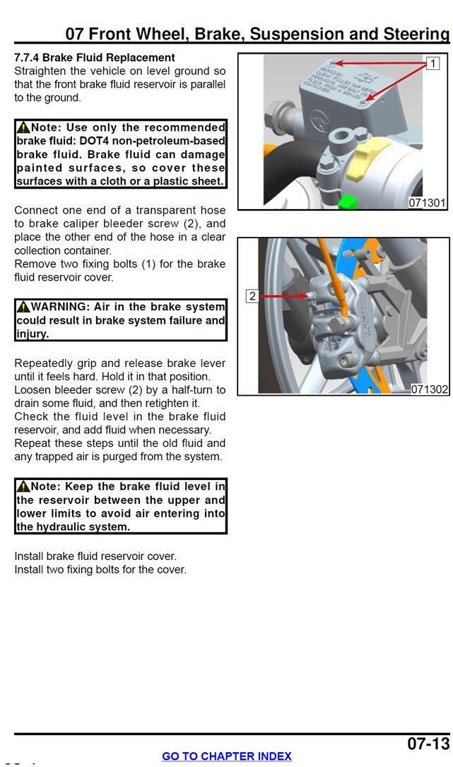 2022 Onwards CFMoto 300NK 300 NK Service Manual