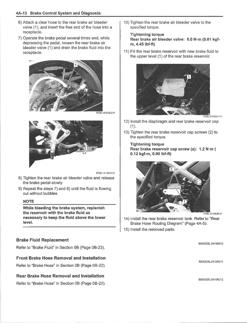 2024-2026 Suzuki GSX800 GSX-8S Service Manual