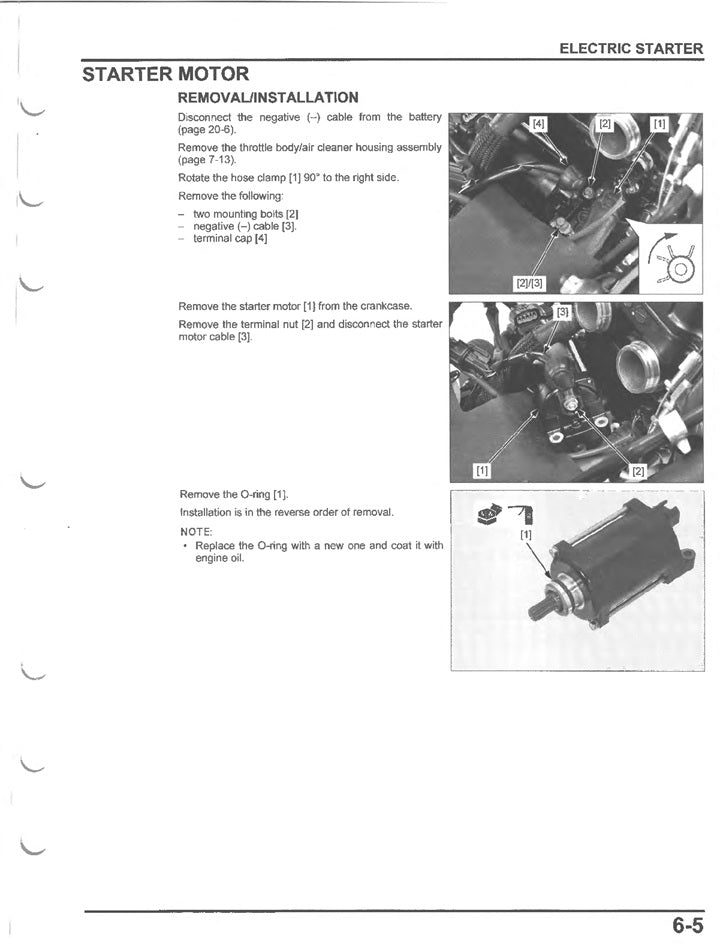 2024-2025 Honda CB500F CB 500F Hornet Service Manual