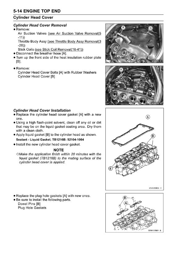 2024 Kawasaki ZX6R ZX-6R ZX600 636 Ninja Service Manual