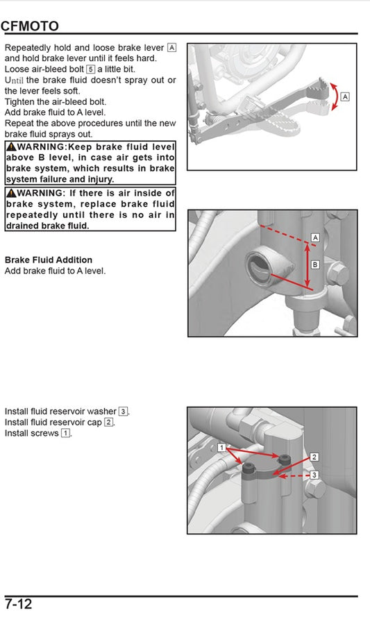 2024 Onwards CFMoto CFX-5E CFX5E Service Manual
