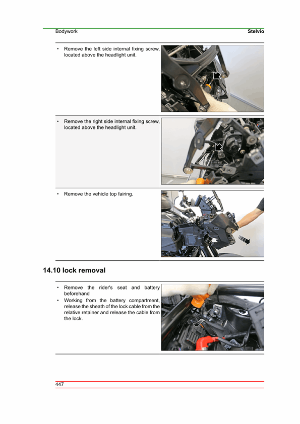 2024 onwards Moto Guzzi Stelvio 1000 V100 Service Manual