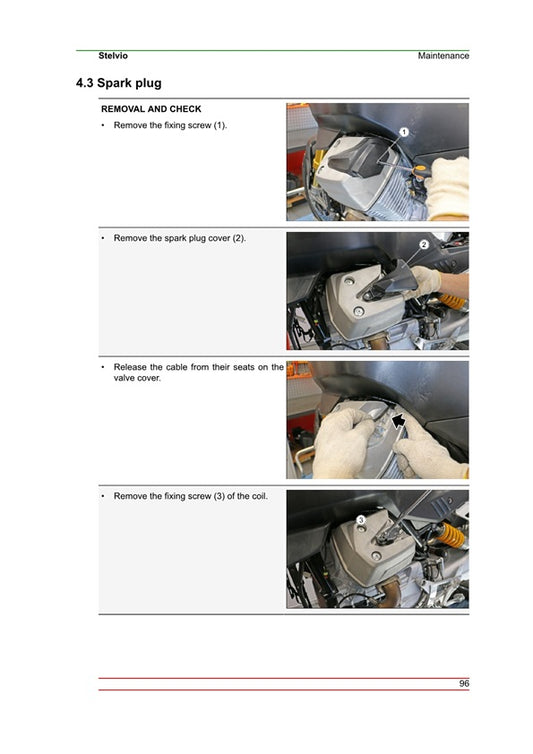 2024 onwards Moto Guzzi Stelvio 1000 V100 Service Manual