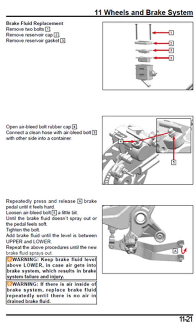 2024 Onwards CFMoto 300SR 300 SR Service Manual