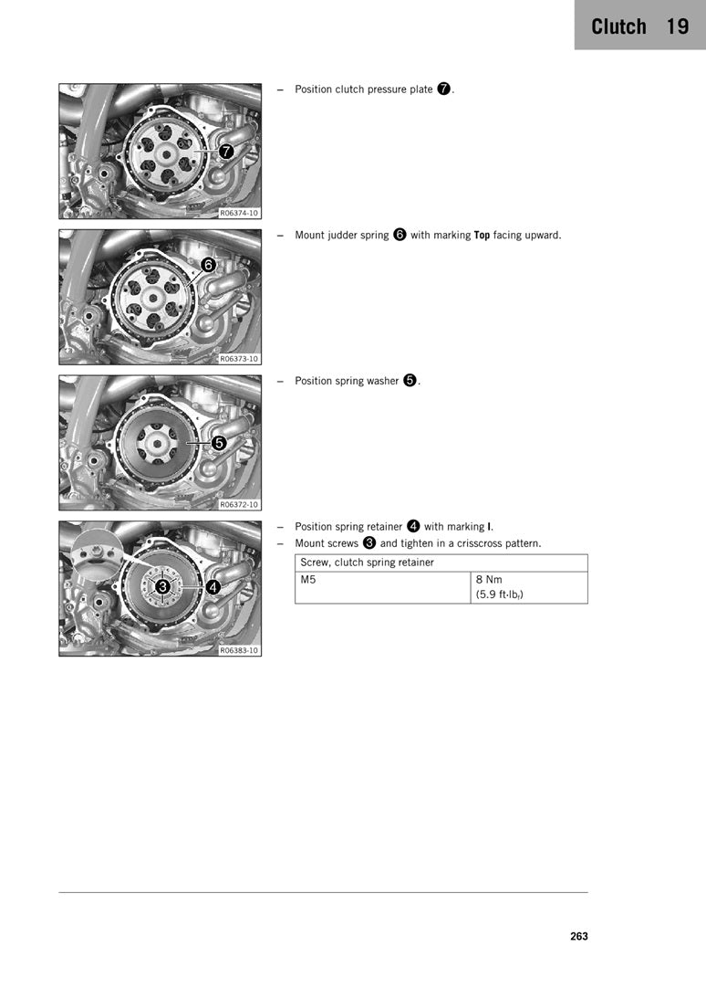 2025-2026 KTM 450 XCFW XCF-W Service Manual