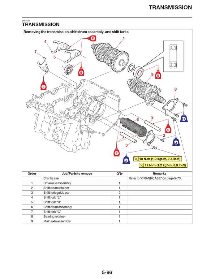 2025 Yamaha XTZ690Z XTZ 690 Tenere 700 Service Manual