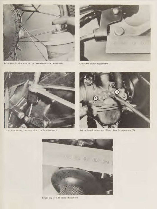 1981-1984 Kawasaki AR50 AR 50 Service Manual