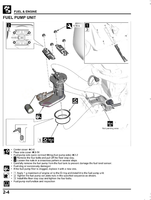 2020 On Honda SH150 SH150i Scooter Service Manual