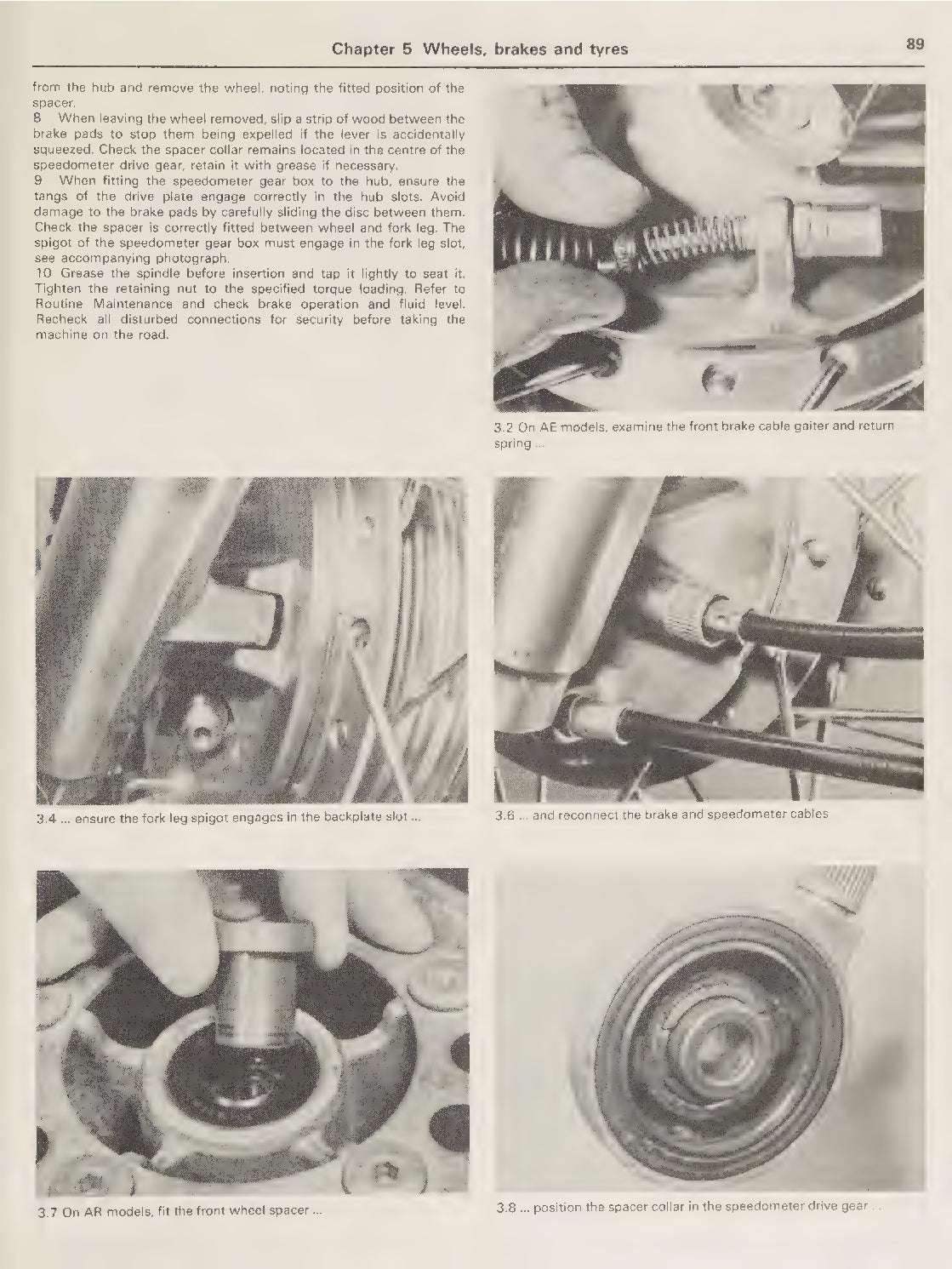 1981-1984 Kawasaki AR50 AR 50 Service Manual