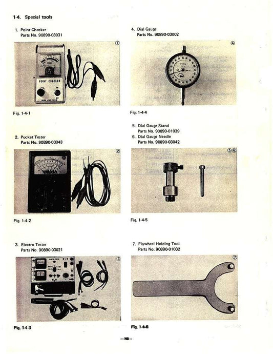 1975-1976 Yamaha DT400 DT400B DT400C Service Manual