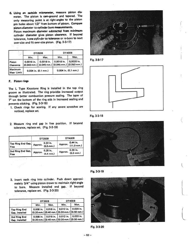 1975-1976 Yamaha DT400 DT400B DT400C Service Manual