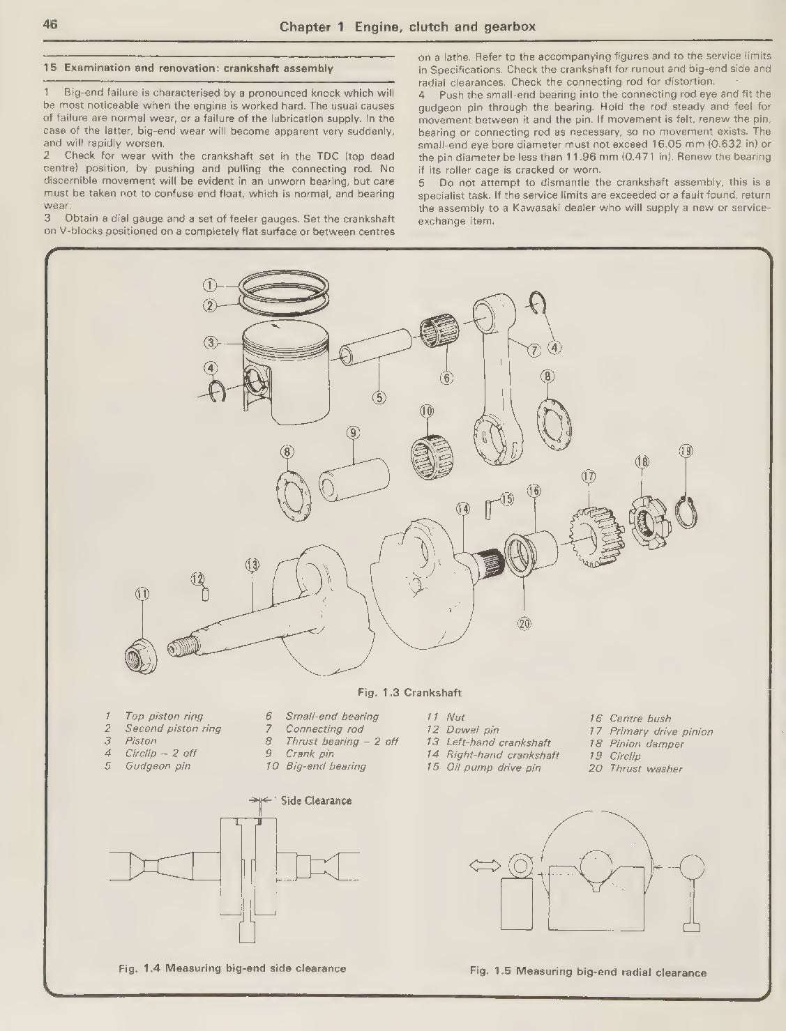 1981-1984 Kawasaki AR80 AR 80 Service Manual