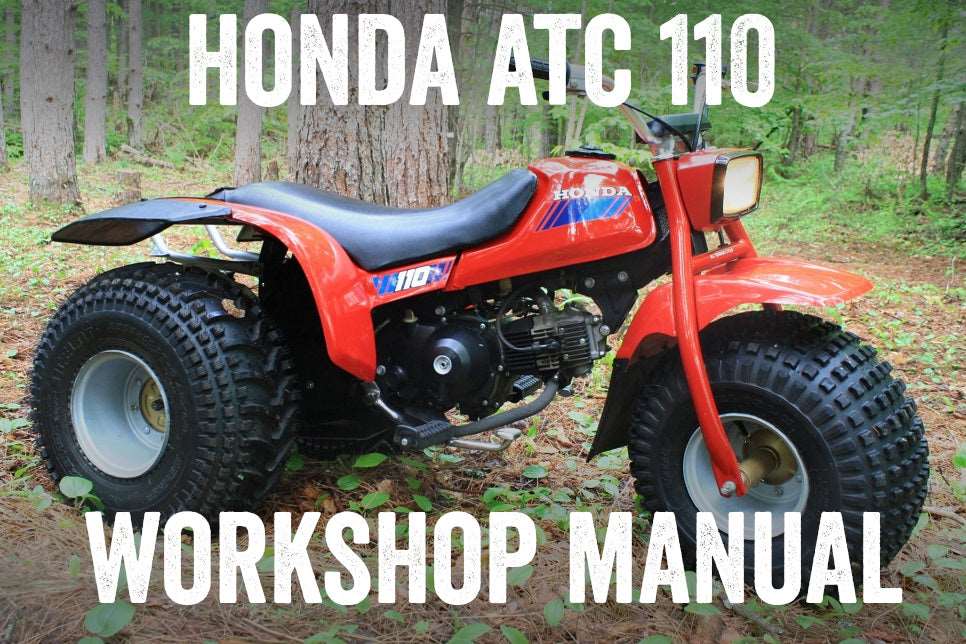 1979-1981 Honda ATC110 Trike Manual
