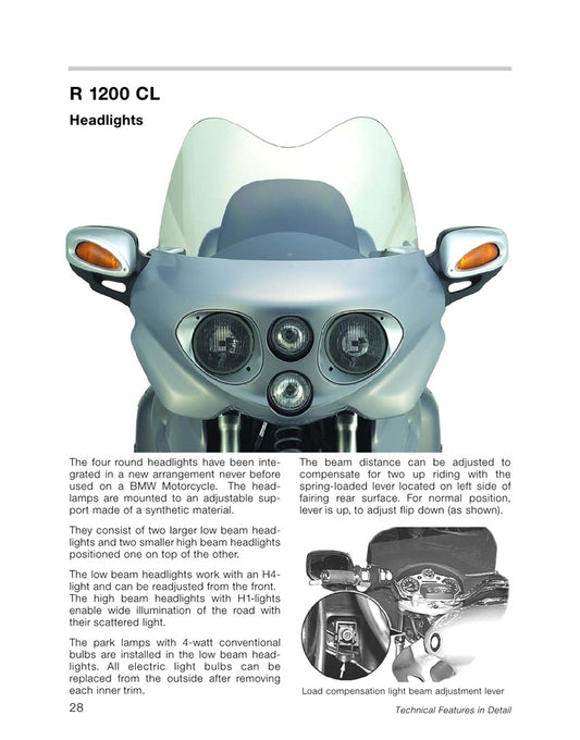 2002-2005 BMW R1200 CL Cruiser Manual