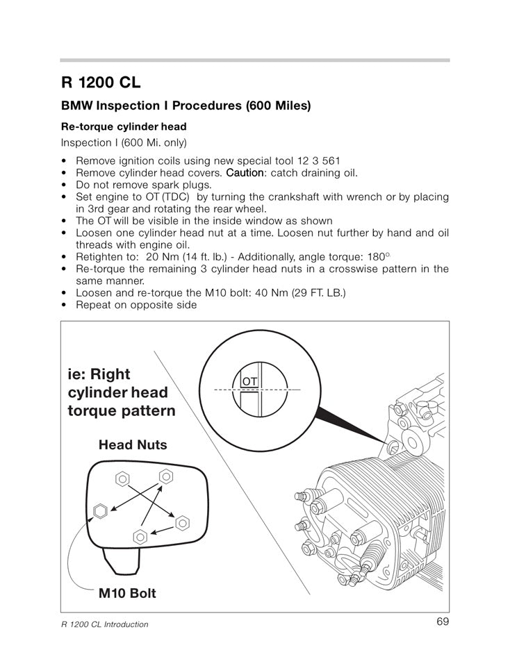 2002-2005 BMW R1200 CL Cruiser Manual