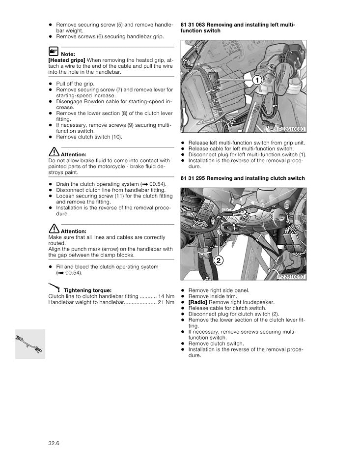 Manual de servicio BMW R1150 RT 2000-2005